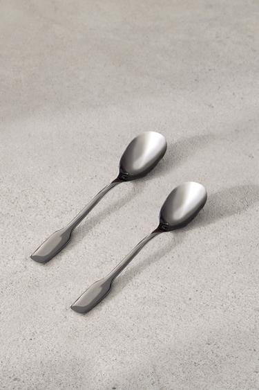 SET OF 2 - COFFEE SPOON - Steel by Zara - Image 0