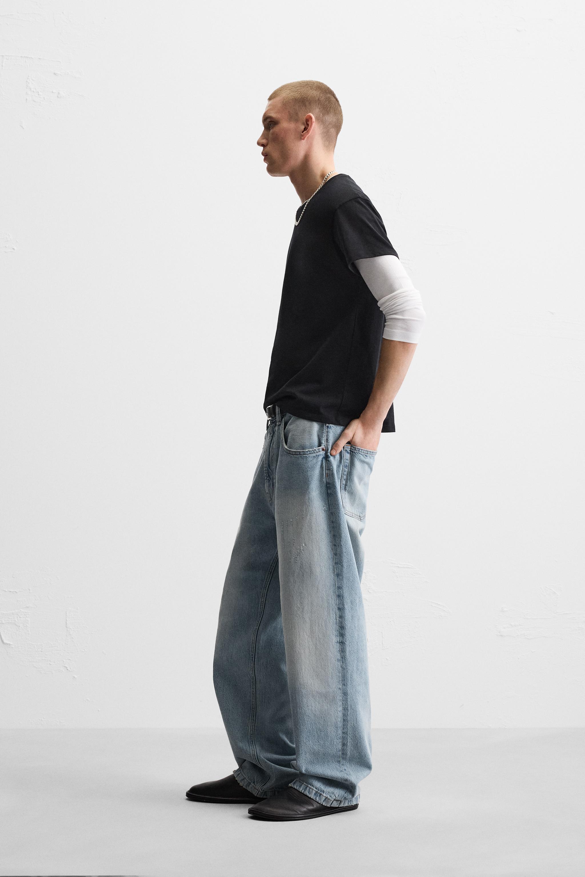 ZARA】BAGGY FIT デニムパンツ (ZARA/デニム・ジーパン