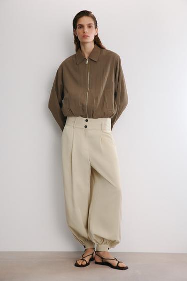 CAZADORA BOMBER MEZCLA VISCOSA - Toffe de Zara - Imagen 0