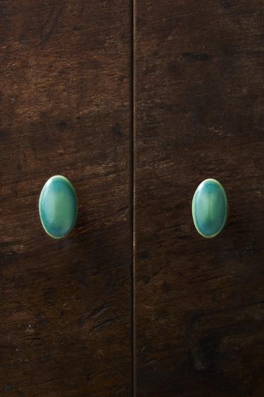 LOT BOUTONS OVALES (LOT DE 2) - Vert bleu de Zara - Image 4