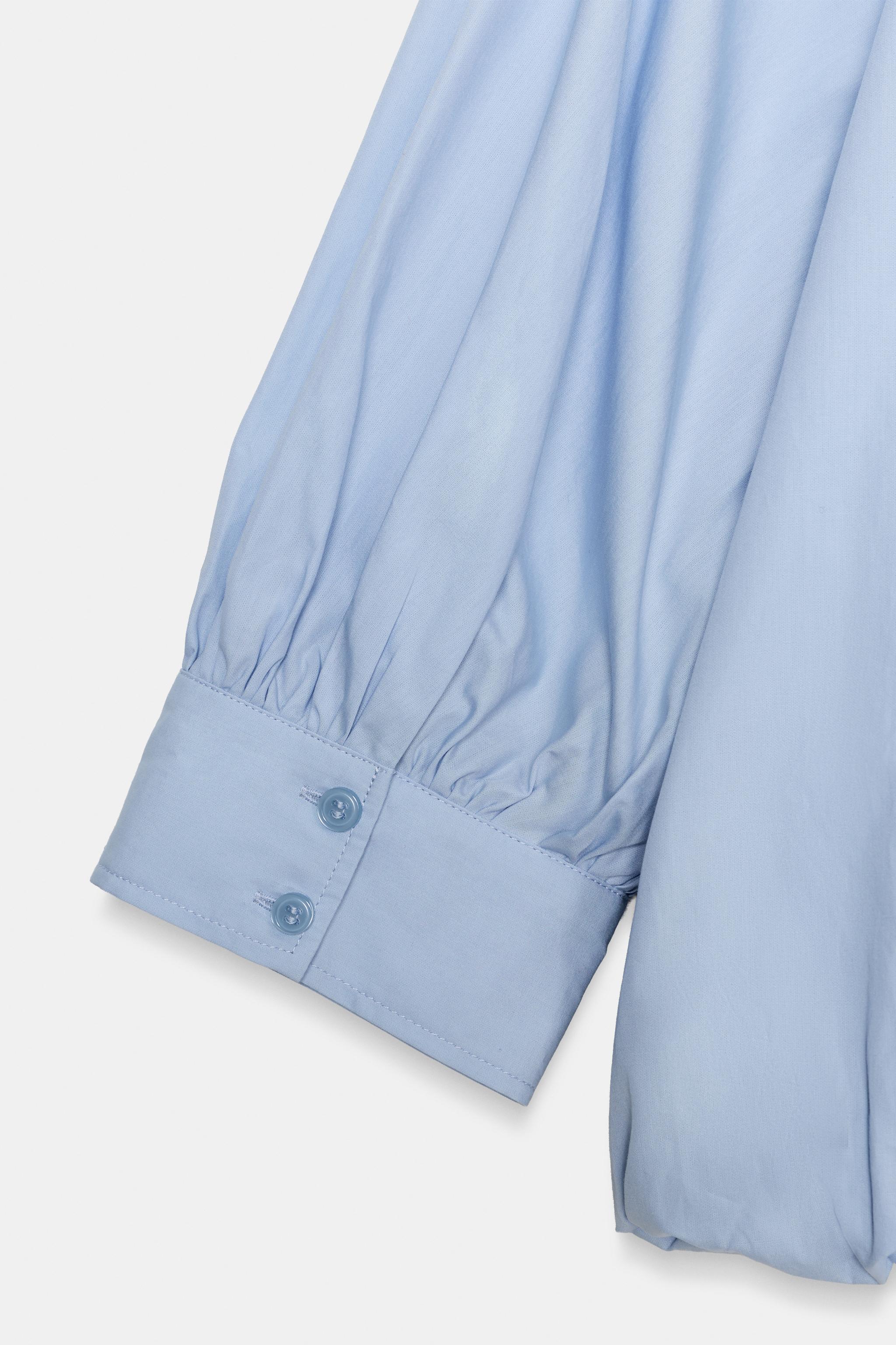 ZW COLLECTION パフスリーブシャツ ZW COLLECTION パフスリーブシャツ - ホワイト | ZARA Japan / 日本