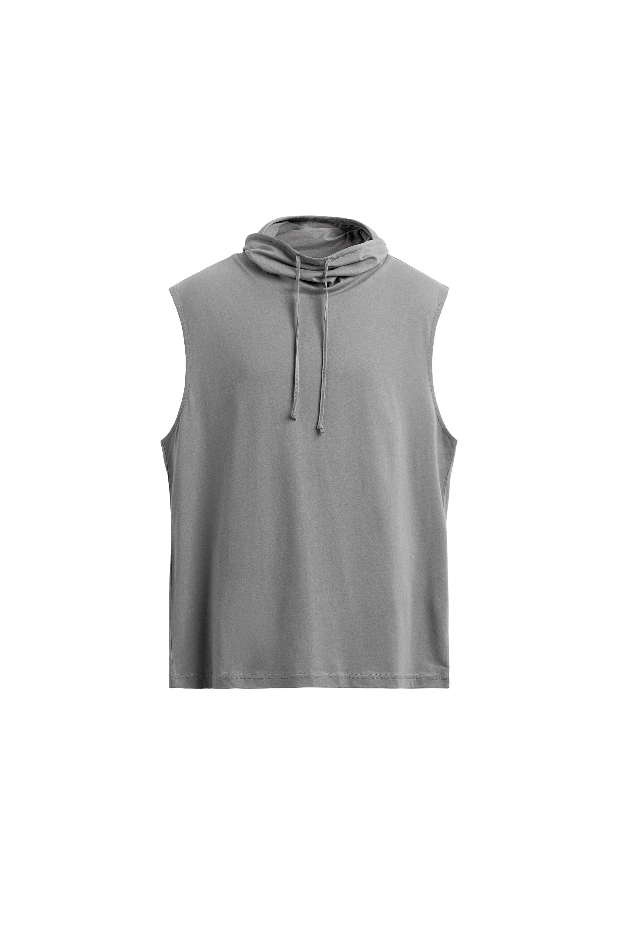 AYARLANABİLİR YAKA TANK T-SHIRT