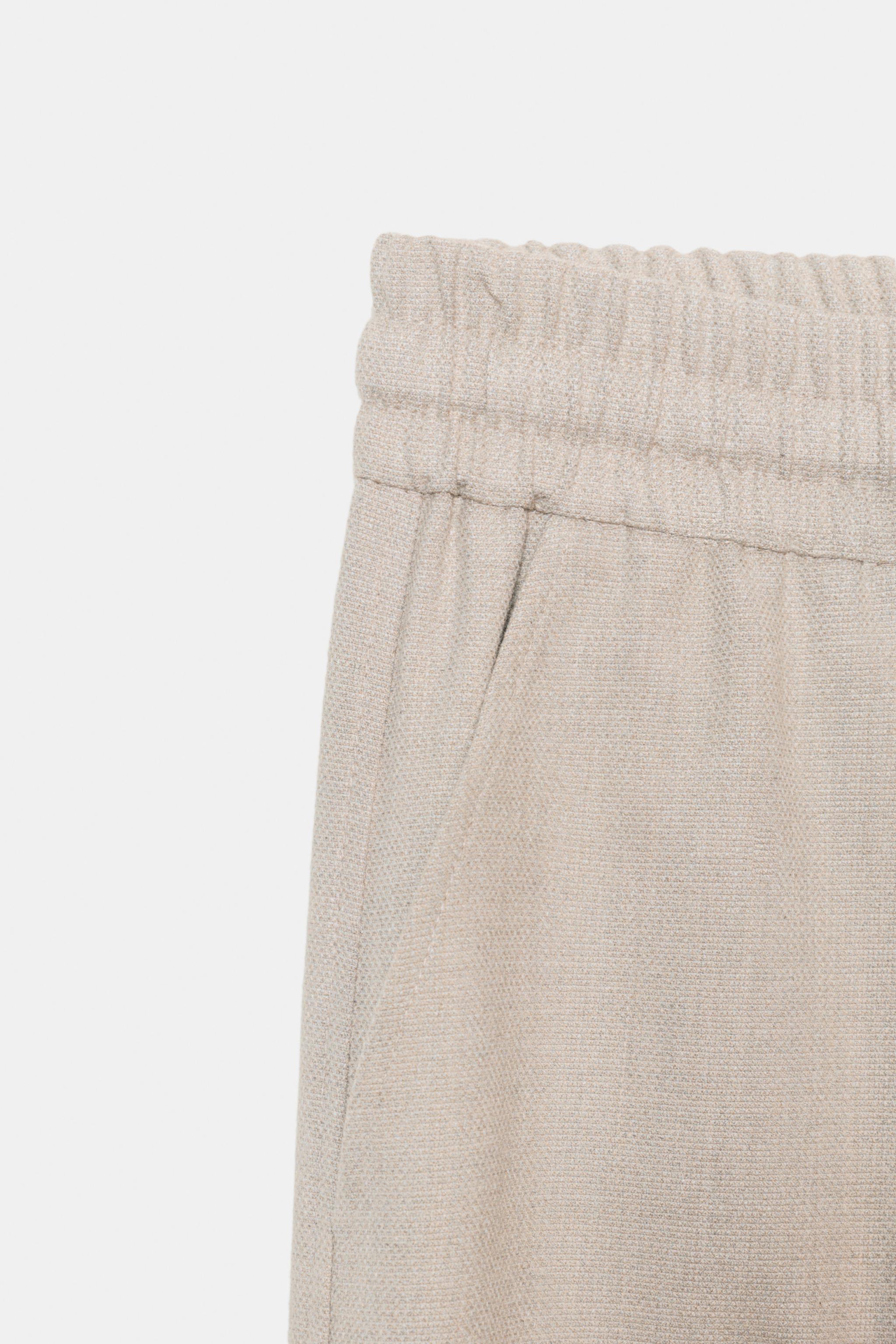 JOGGER PANTS WITH ELASTIC CUFFS