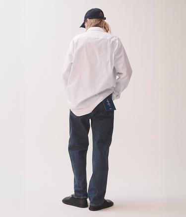 ENSEMBLE CHEMISE BLANCHE ET JEAN DENIM BEKA GVISHIANI - Bleu de Zara - Image 6