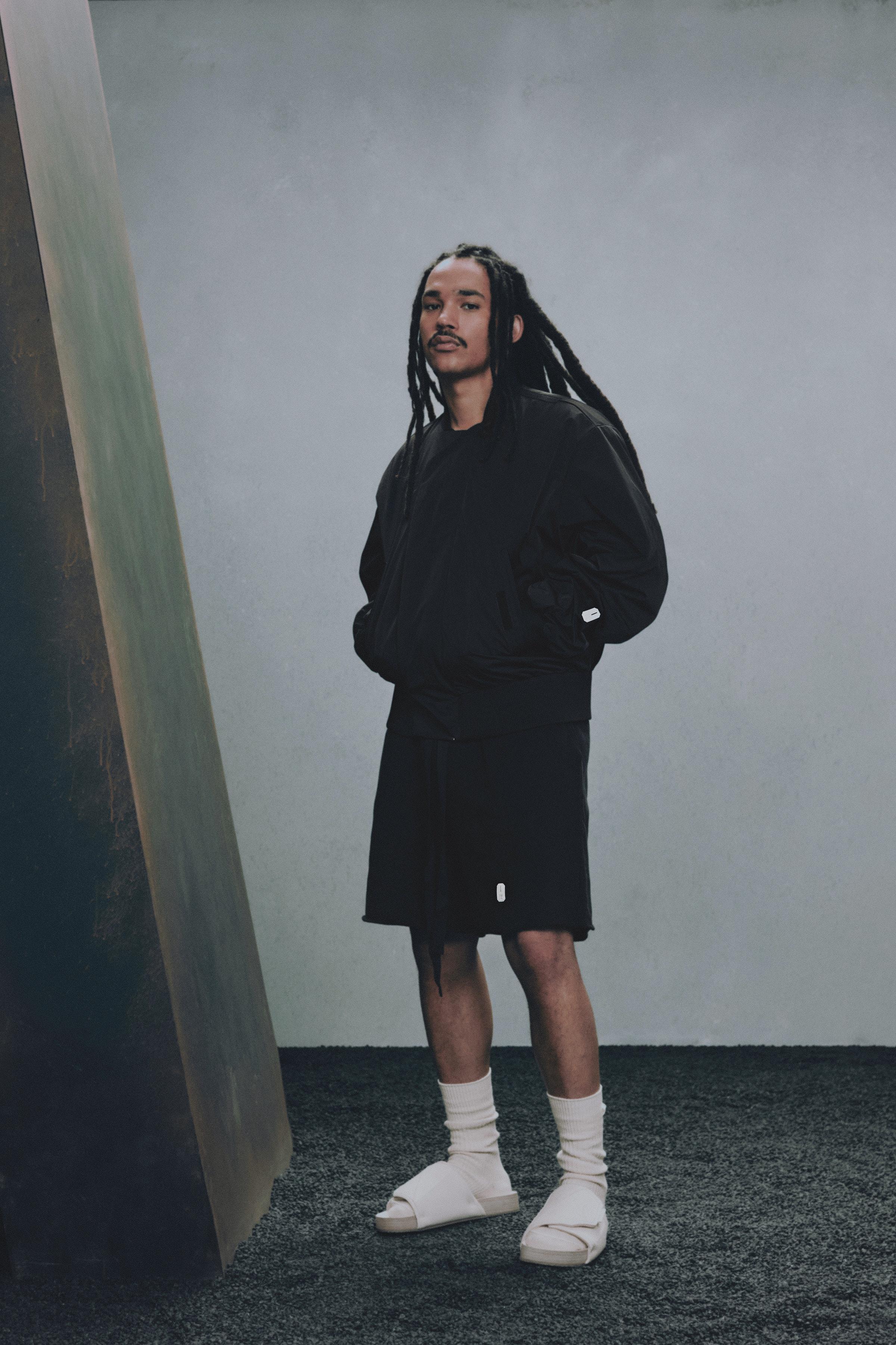 パンツ SOLO buggy shorts W34 BLACK BAGGY FIT JOGGER BERMUDA SHORTS X SR_A - Black | ZARA United
