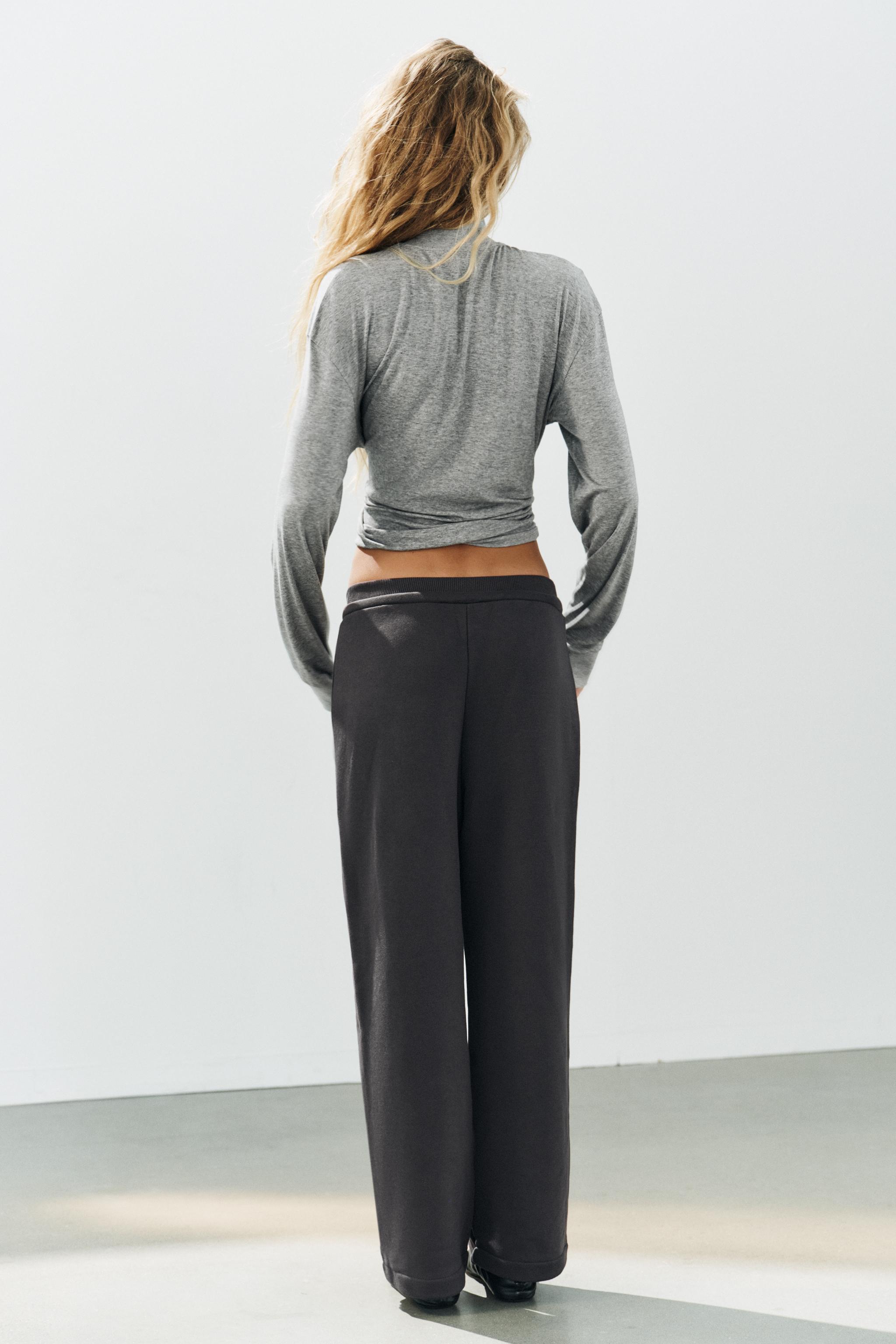 DRAWSTRING FLEECE PANTS