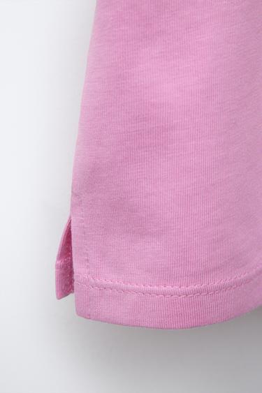 HEART PRINT T-SHIRT - Pink by Zara - Image 3