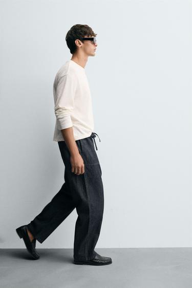 RELAXED FIT JOGGER JEANS - Indigo by Zara - Image 5
