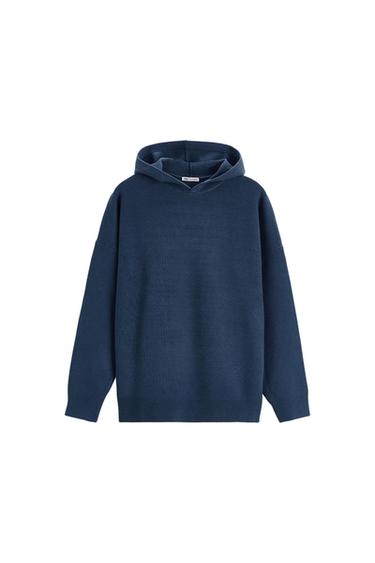 KNIT HOODIE