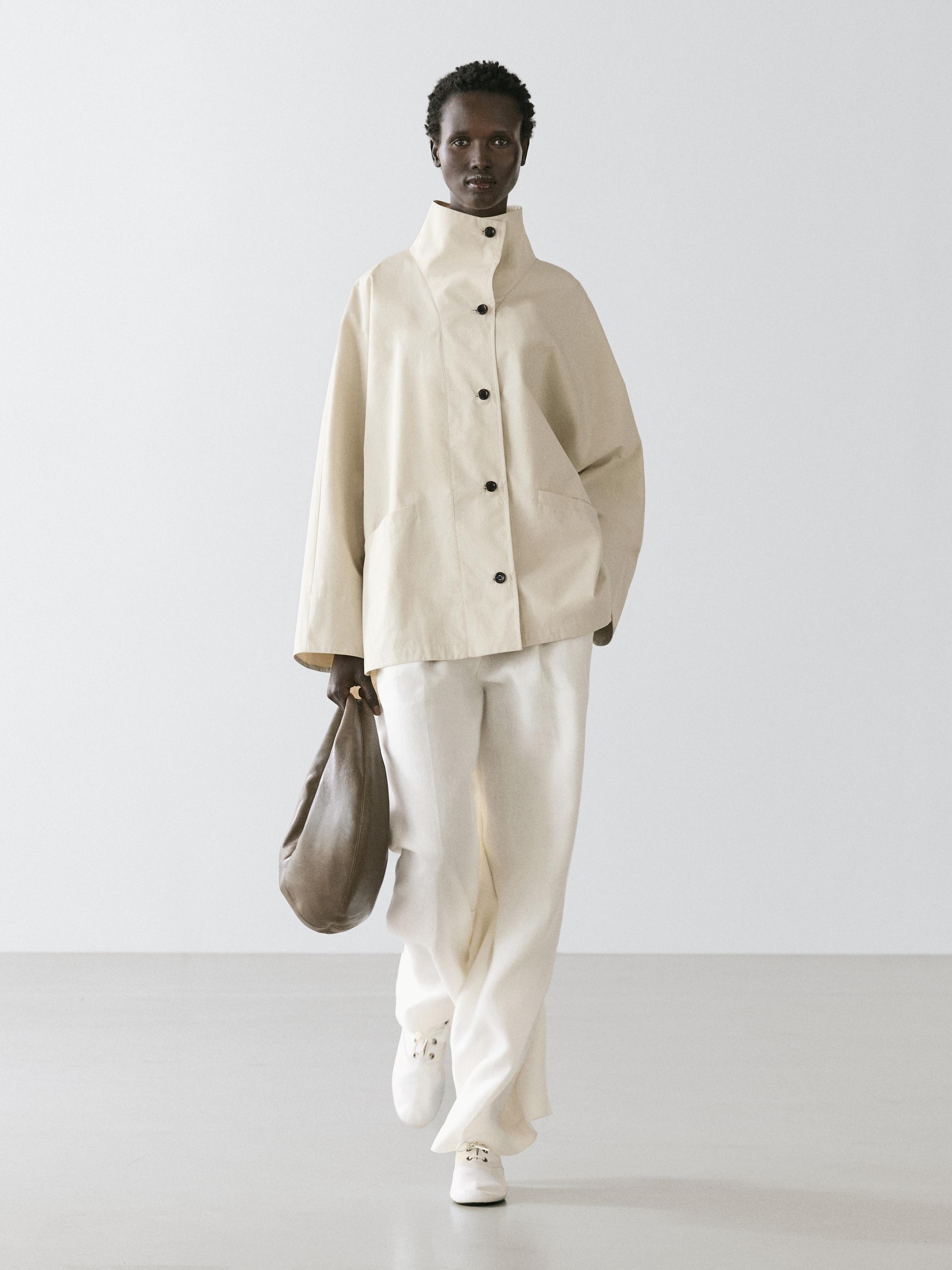 Veste à col montant