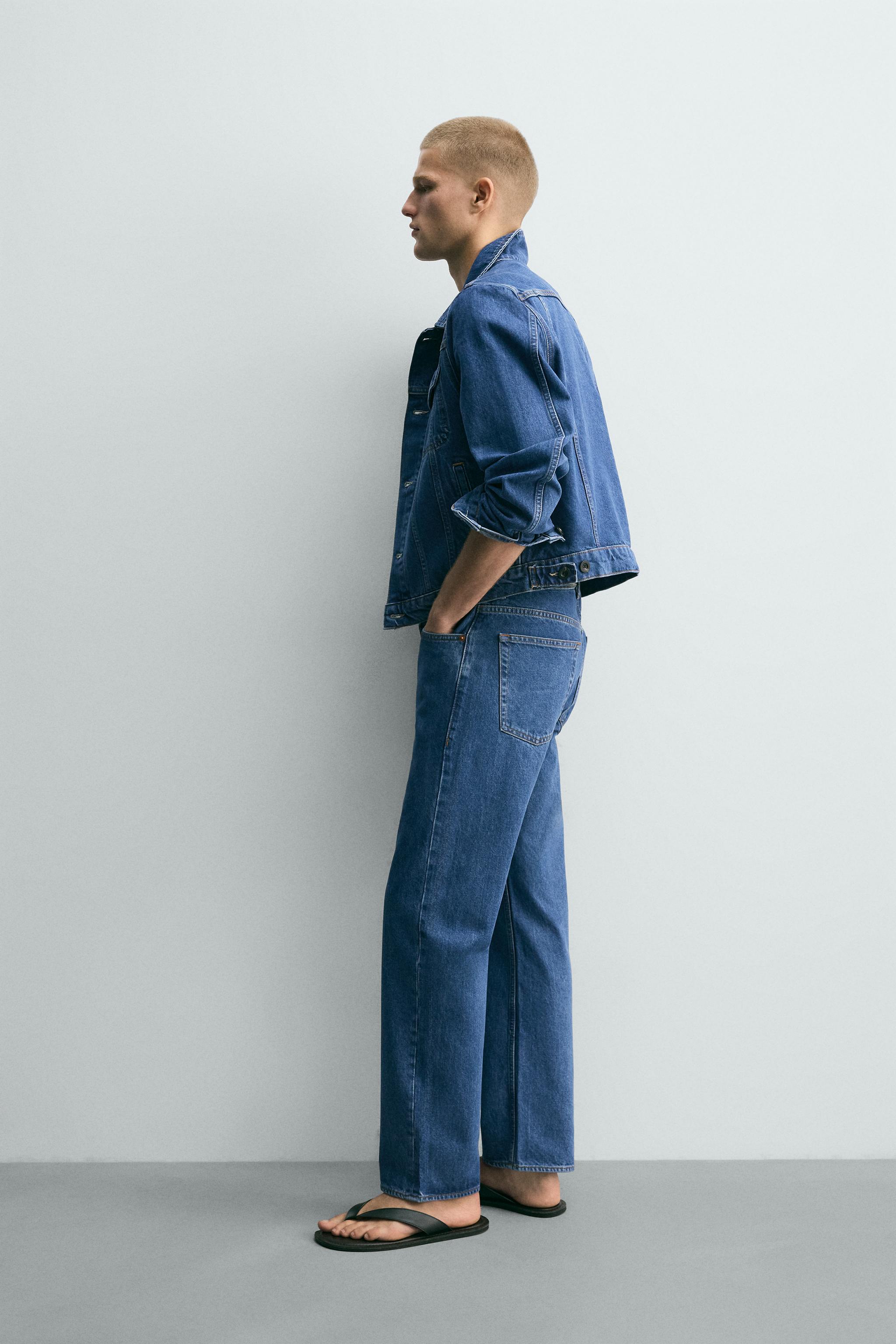 STRAIGHT ANKLE FIT JEANS