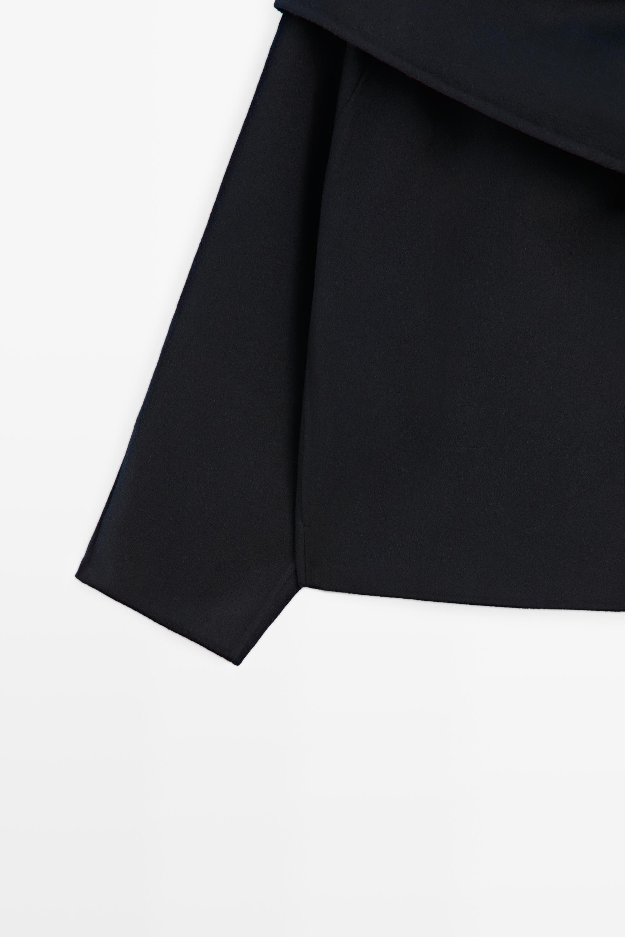 Veste courte avec foulard
