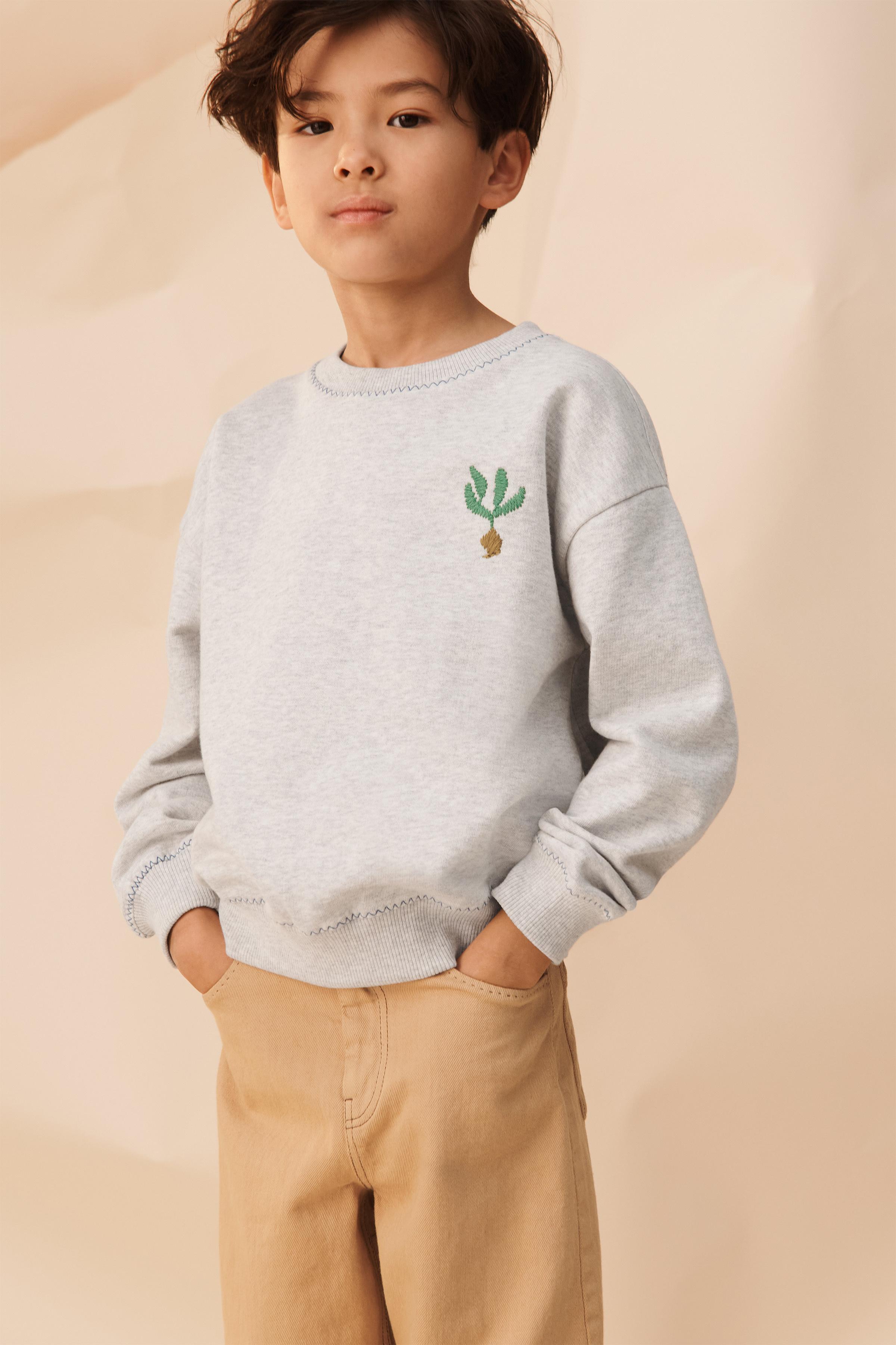 EMBROIDERED LIMITED EDITION SWEATSHIRT