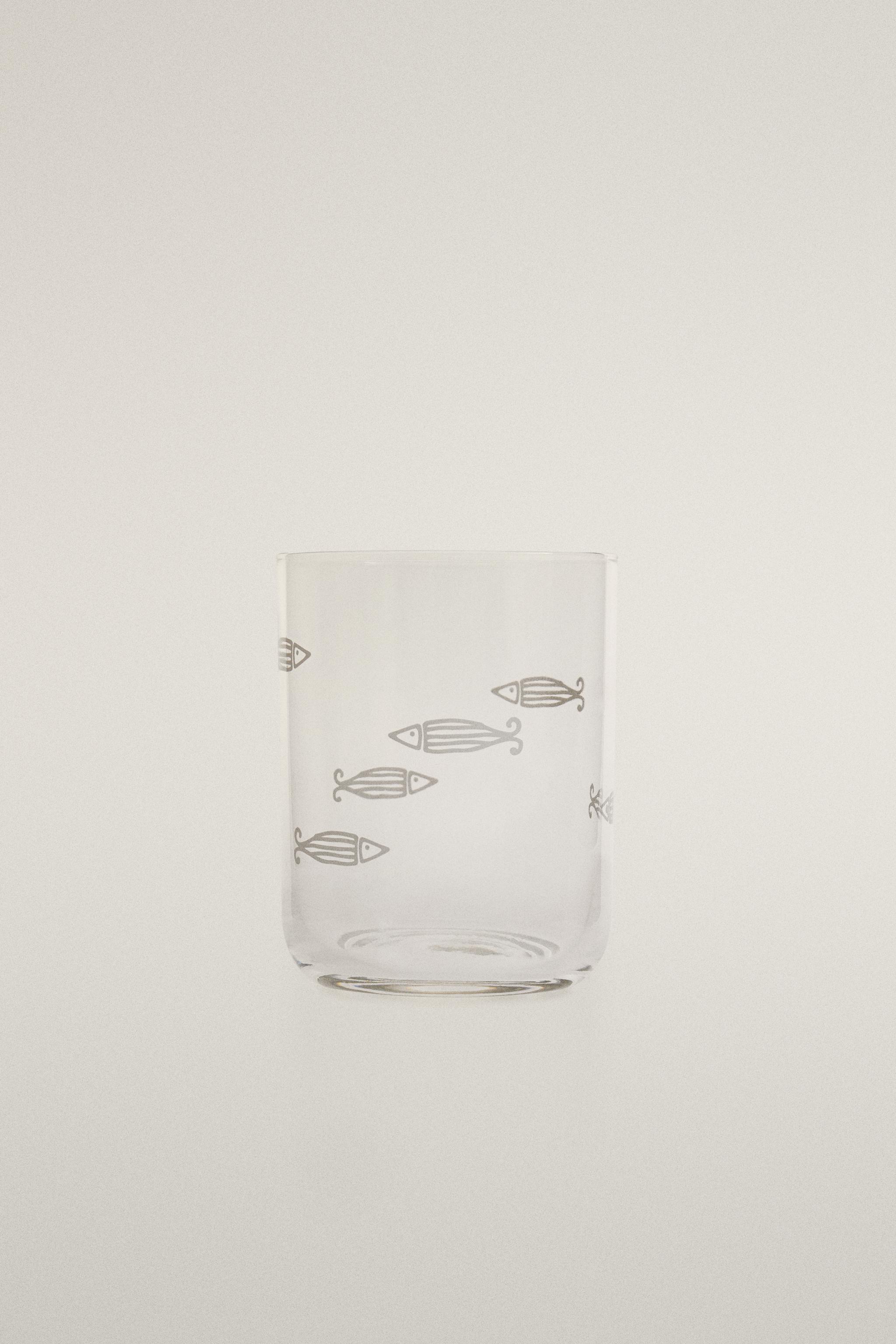VERRE EN VERRE POISSON