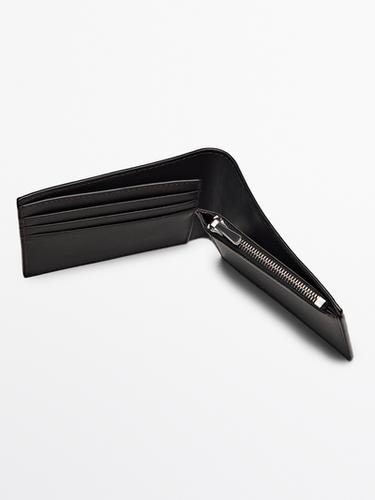 Zara Nappa leather landscape wallet - Brown - Image 0