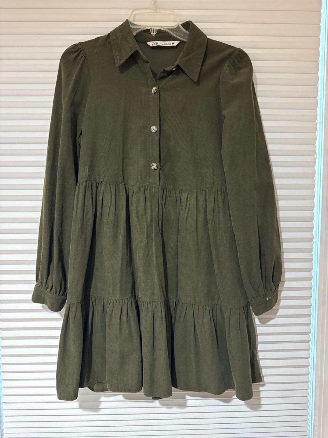 CORDUROY MINI DRESS