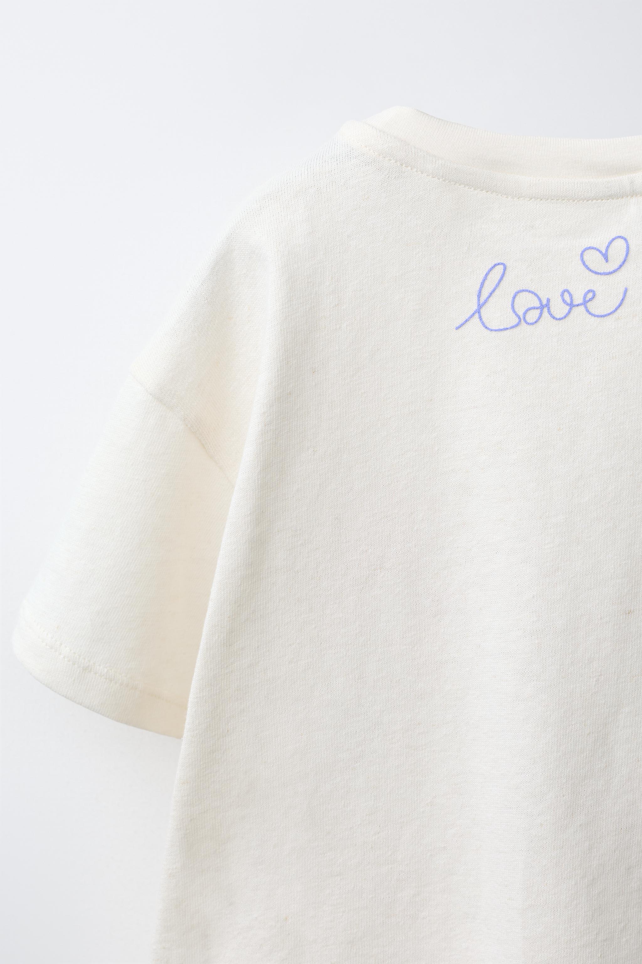 T-SHIRT BRODERIES SISSEL EDELBO X ZARA KIDS