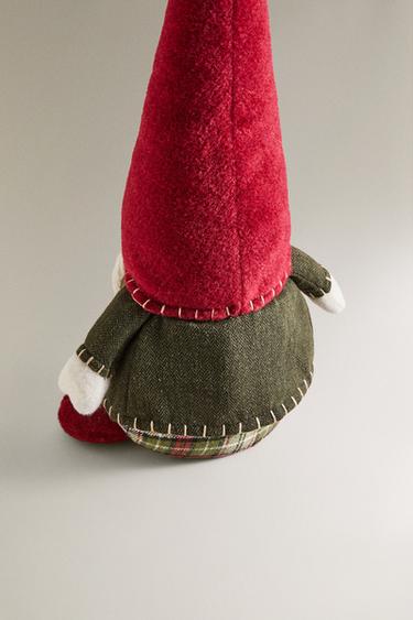 CHRISTMAS GNOME DOORSTOP - Red by Zara - Image 3