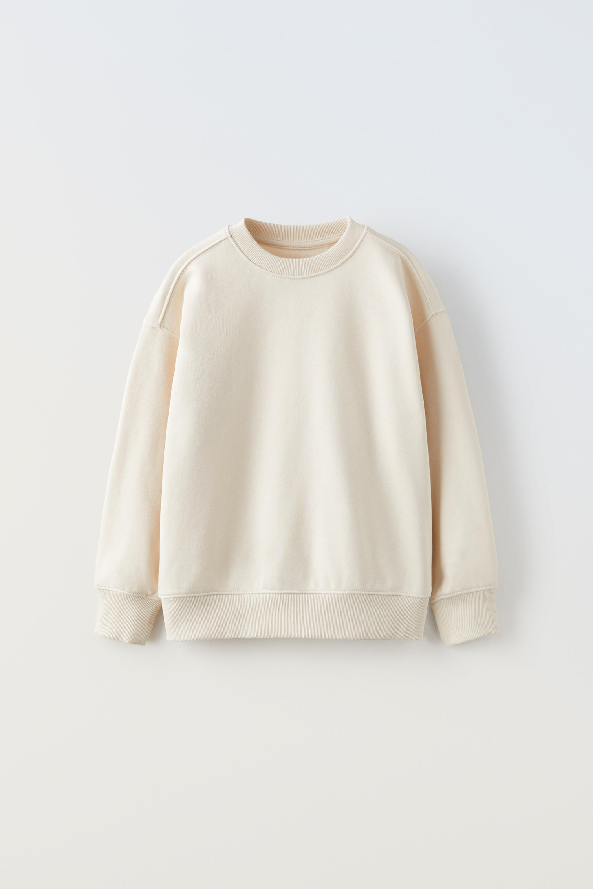 Zara best sale white sweatshirt