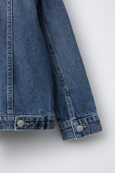 BASIC DENIM JACKET - Blue by Zara - Image 2