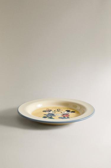 KIDS' MICKEY & MINNIE ©DISNEY CERAMIC PLATE - Multicoloured by Zara - Image 1