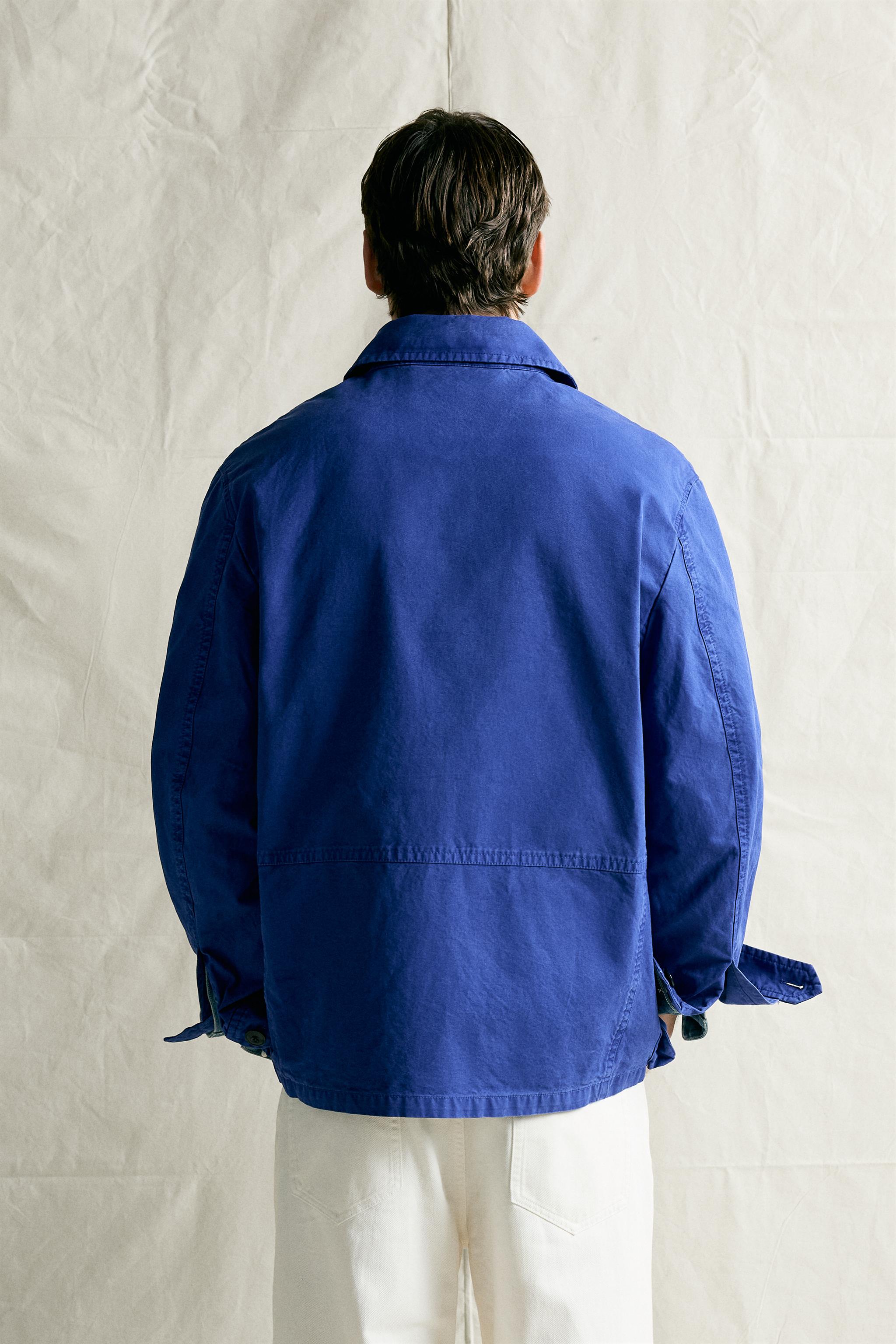 RELAXED-FIT UTILITY POCKET JACKET