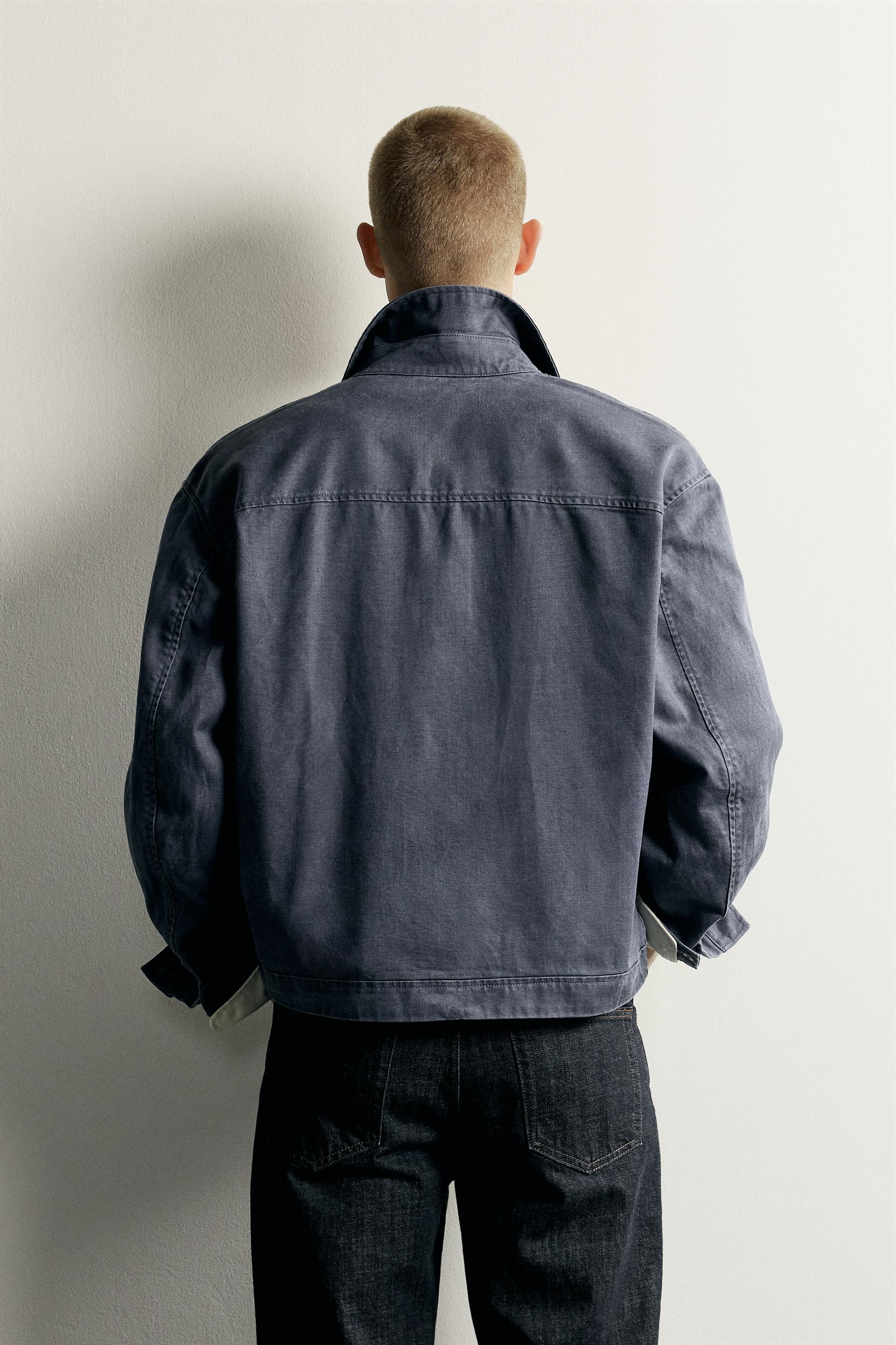 LYOCELL-COTTON RELAXED FIT OVERSHIRT