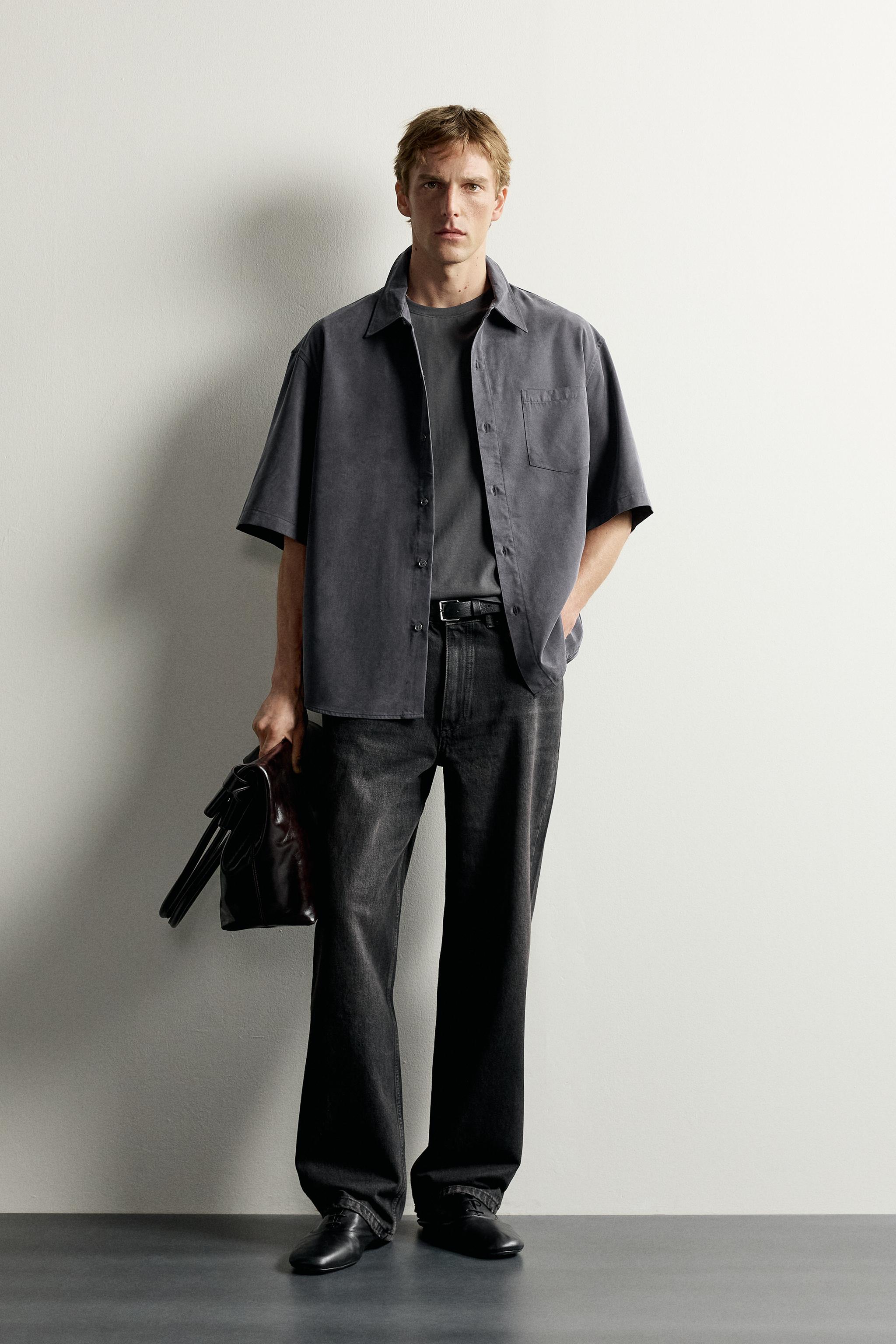 CHEMISE FLUIDE COUPE DÉCONTRACTÉE