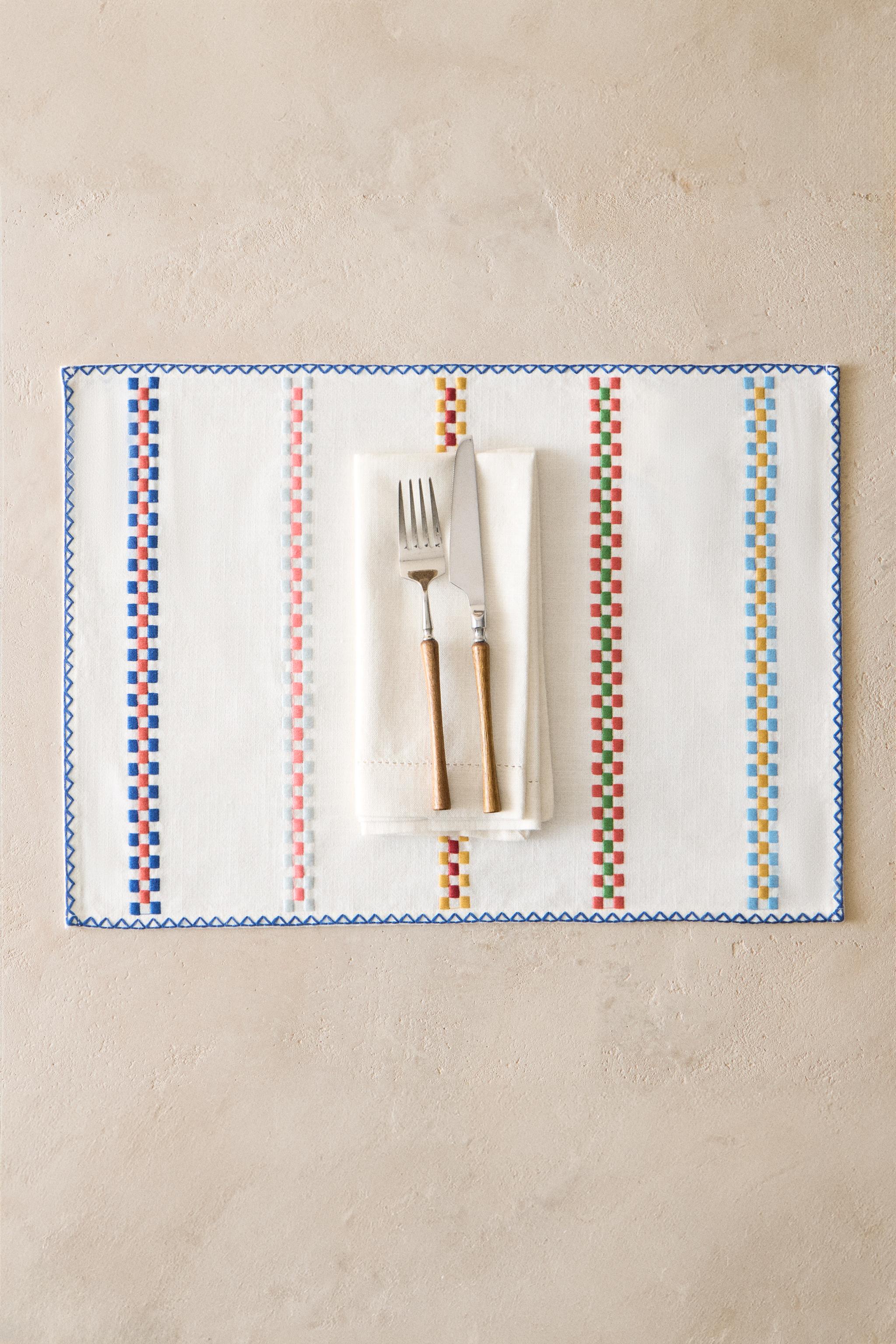 NAPPE INDIVIDUAL COTON CRAYONS MULTIPLES