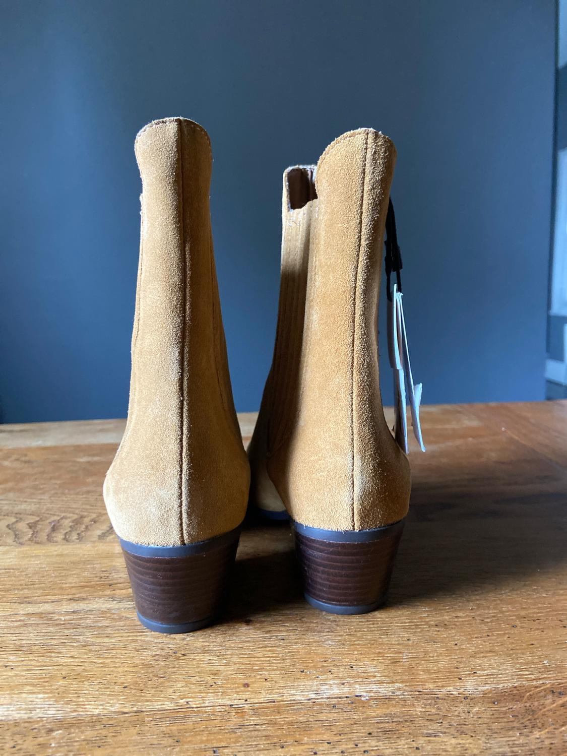 SUEDE COWBOY BOOTS - Image 2