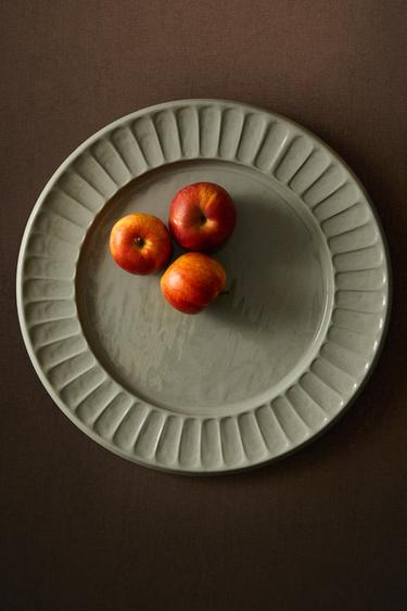 RUNDE METALLSCHALE - GRÜN von Zara