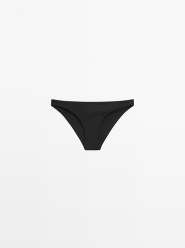 Zara Plain bikini bottoms - Black