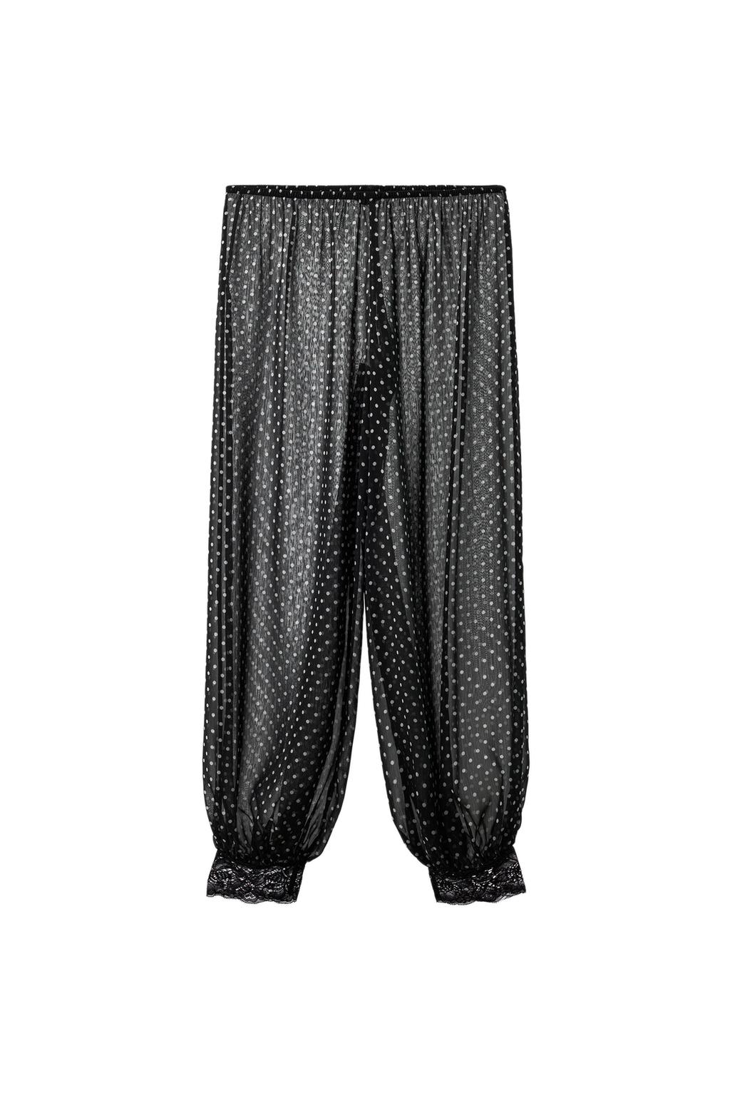 POLKA DOT LACE BLOOMER PANTS - image 3