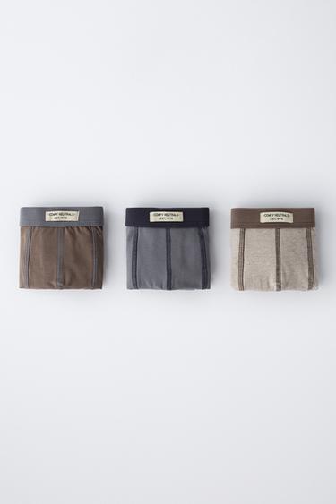 3-6 ANS/ LOT DE TROIS BOXERS ÉTIQUETTE - Multicolore de Zara - Image 4