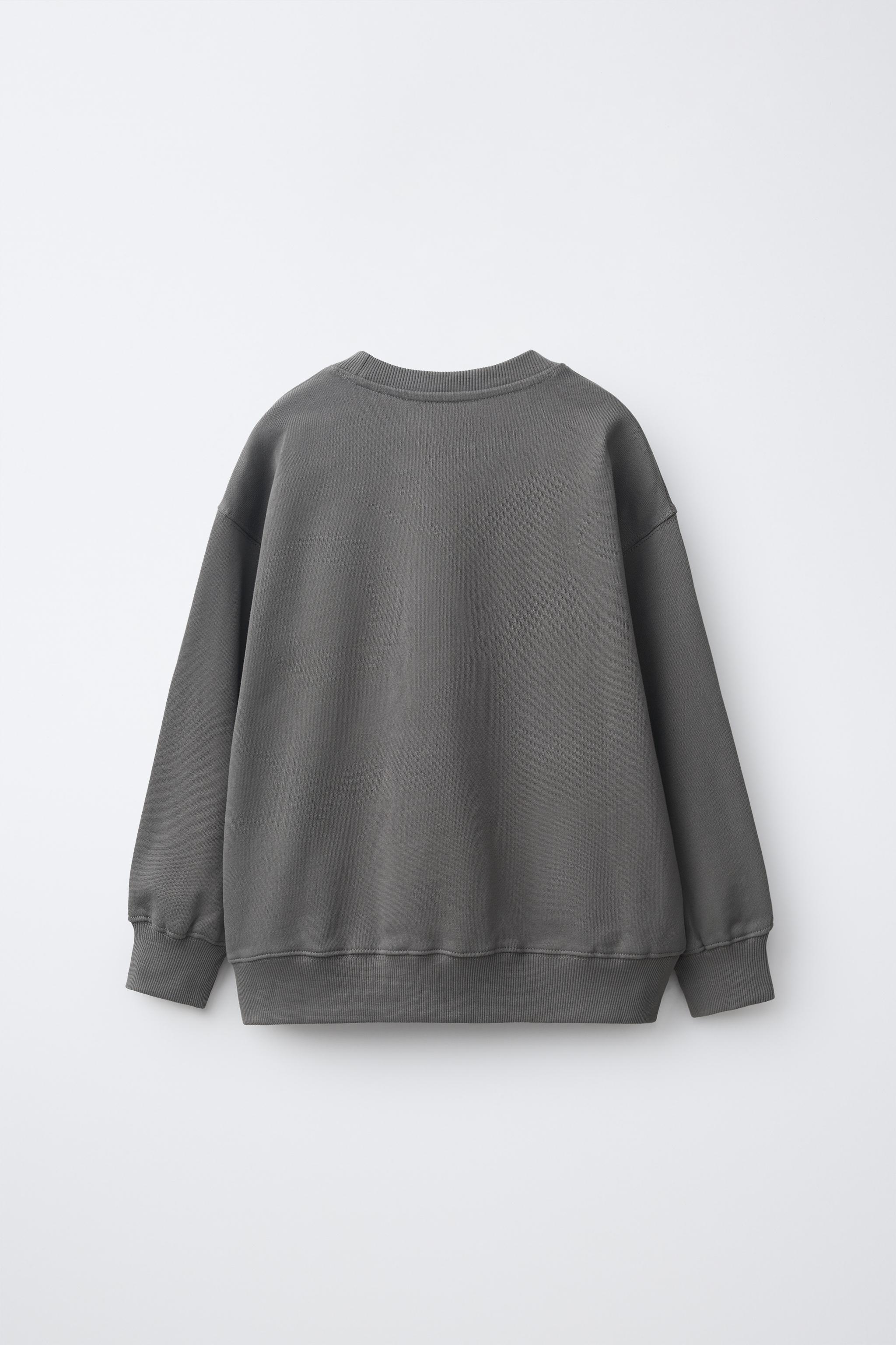 URBAN GRAPHIC SWEATSHIRT — Anthracite grey