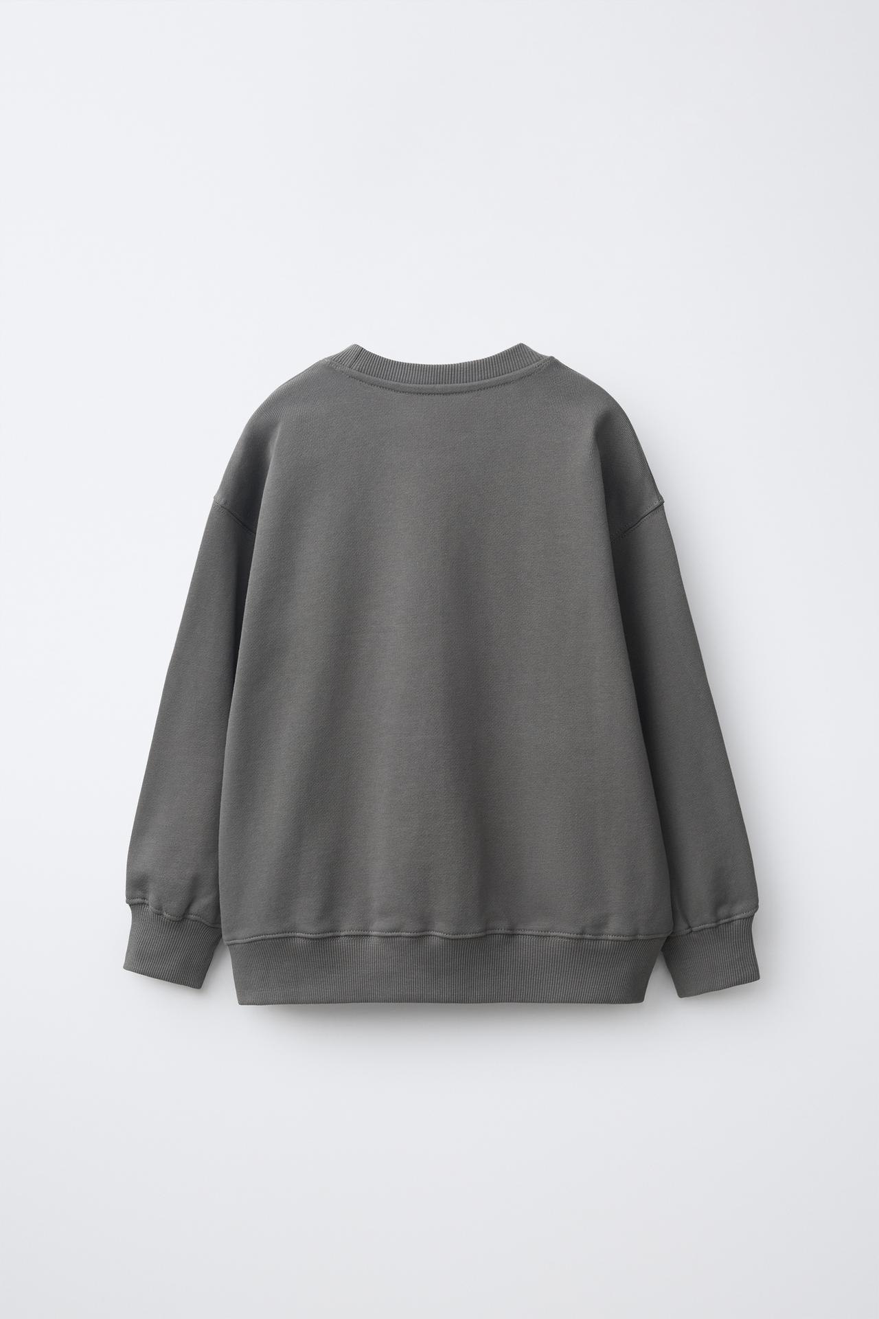 URBAN GRAPHIC SWEATSHIRT — Anthracite grey