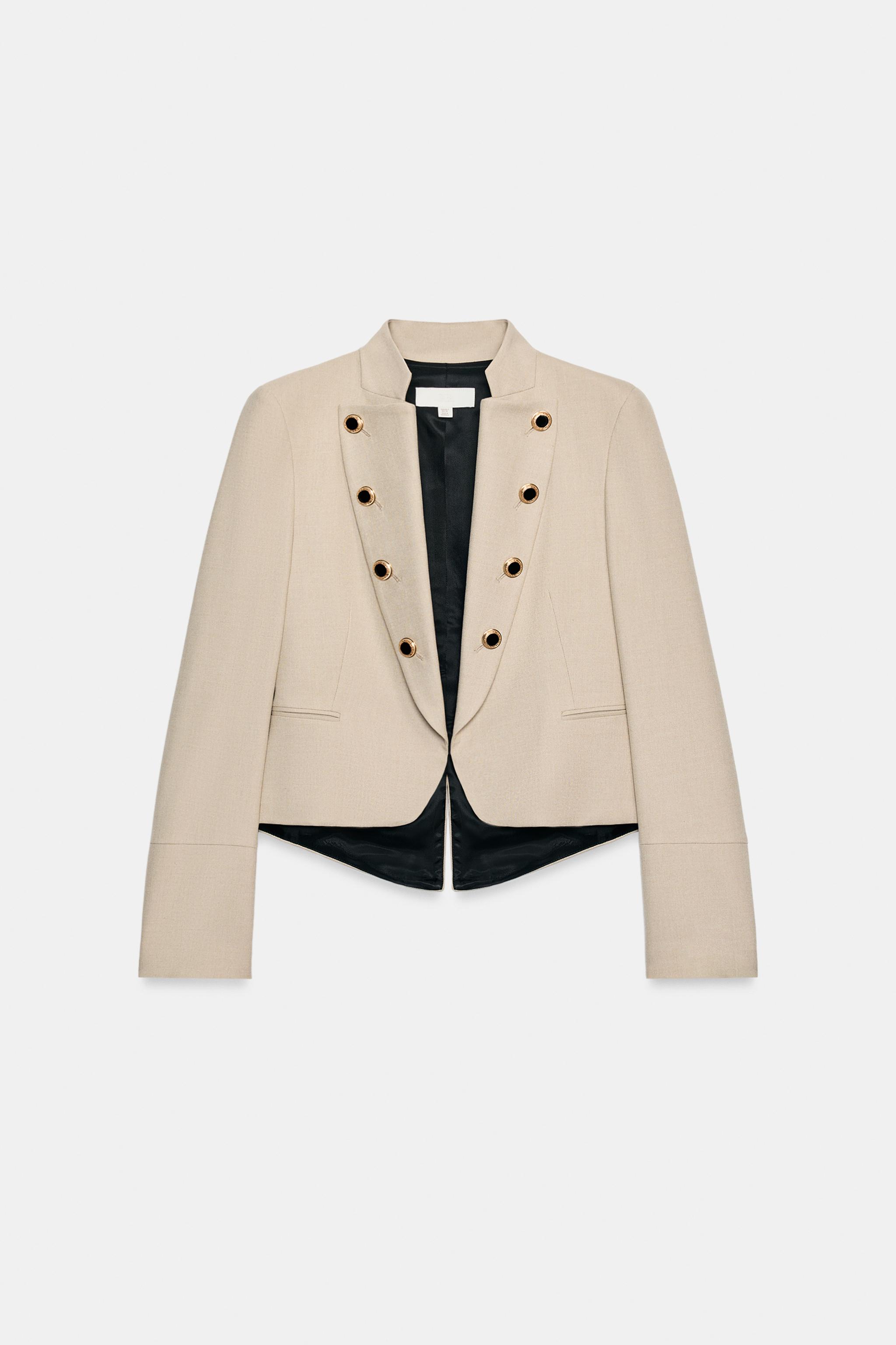 フィットカラーブレザー - サンド | ZARA Japan / 日本