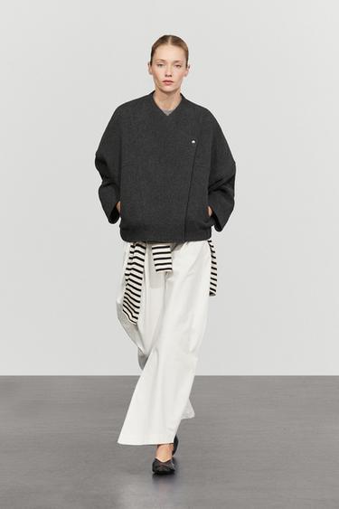 Zara Wool blend bomber jacket - 205