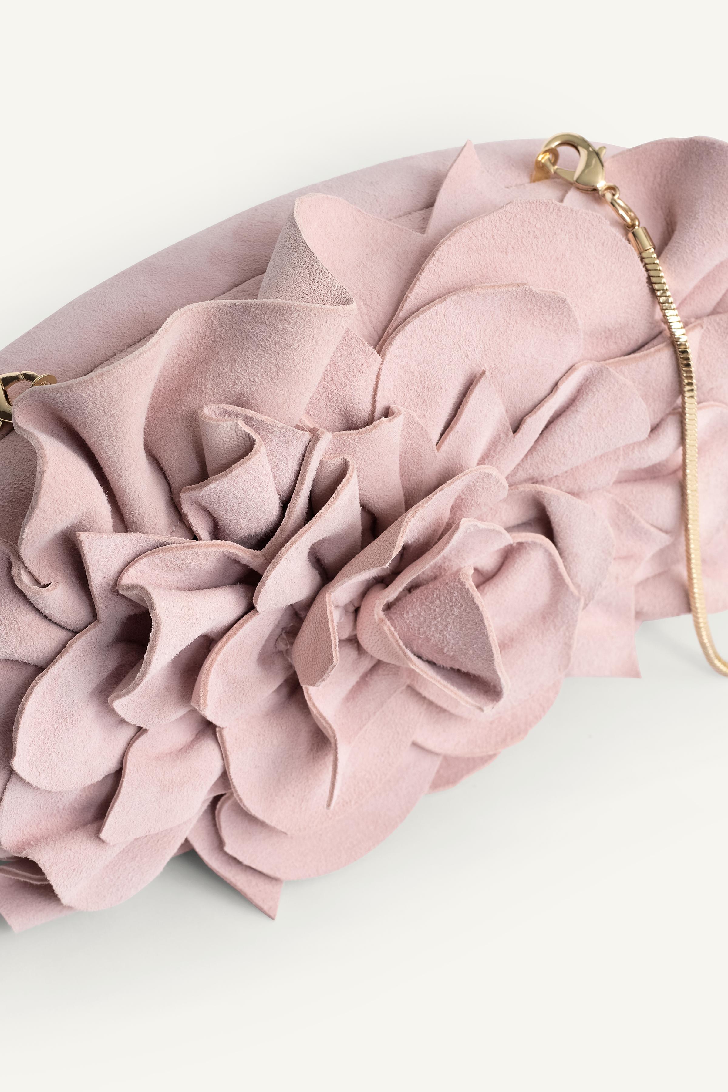 LEATHER FLOWER CLUTCH LIMITED EDITION