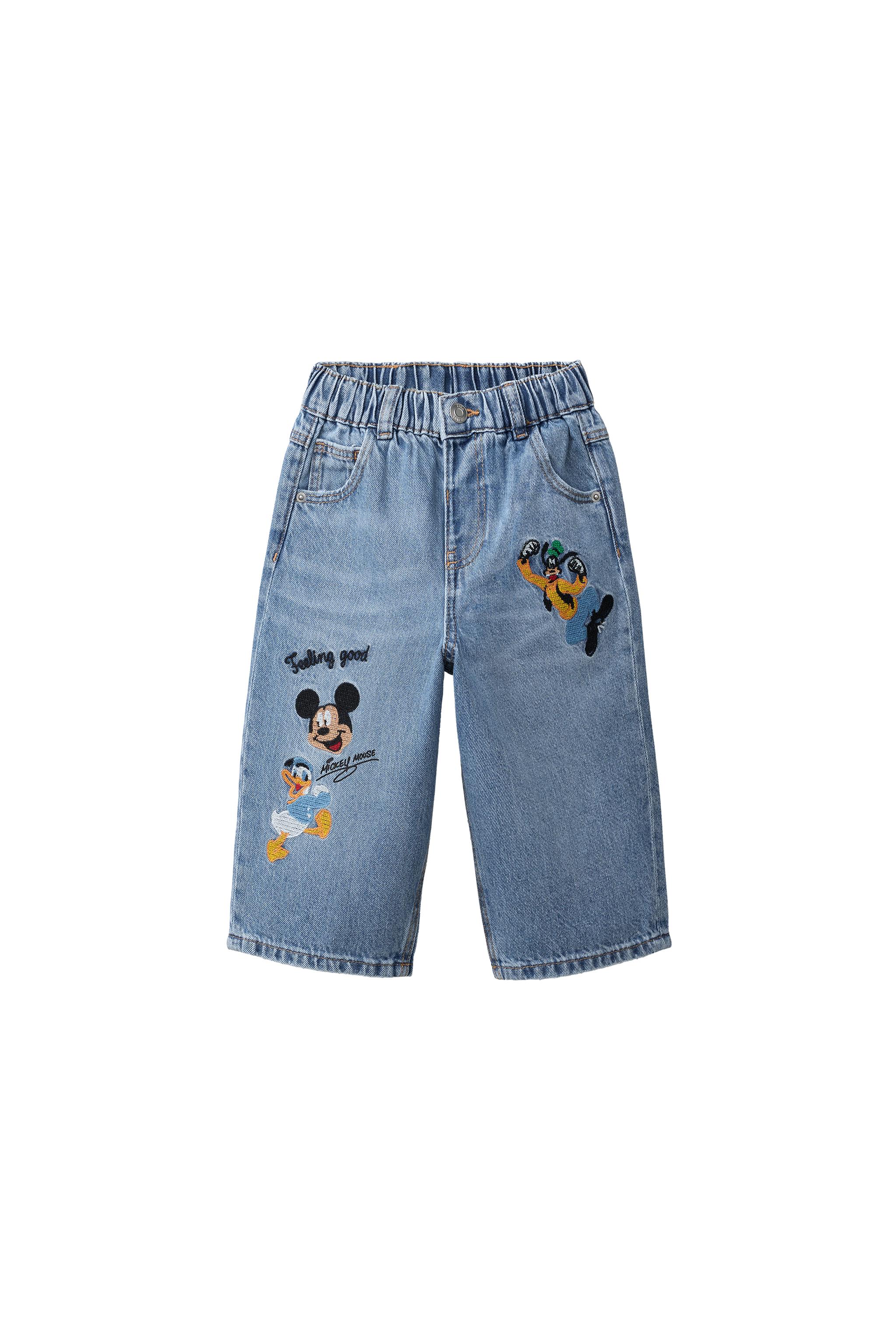 BAGGY JEANS © DISNEY - Mid-blue | ZARA United States