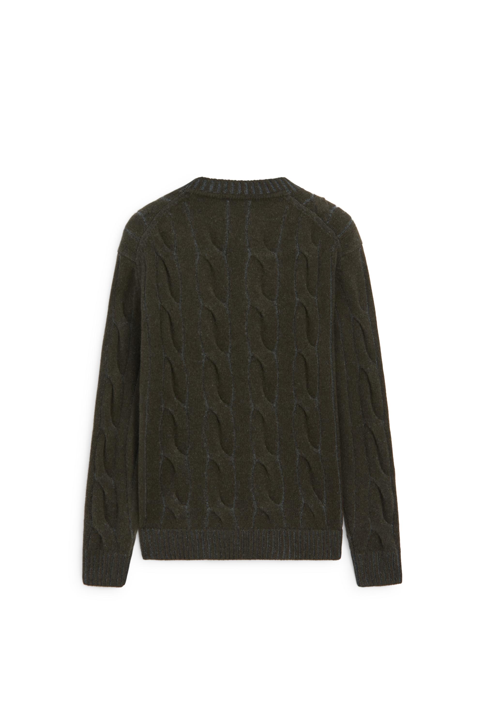 Wool blend cable knit sweater - LIMITED EDITION
