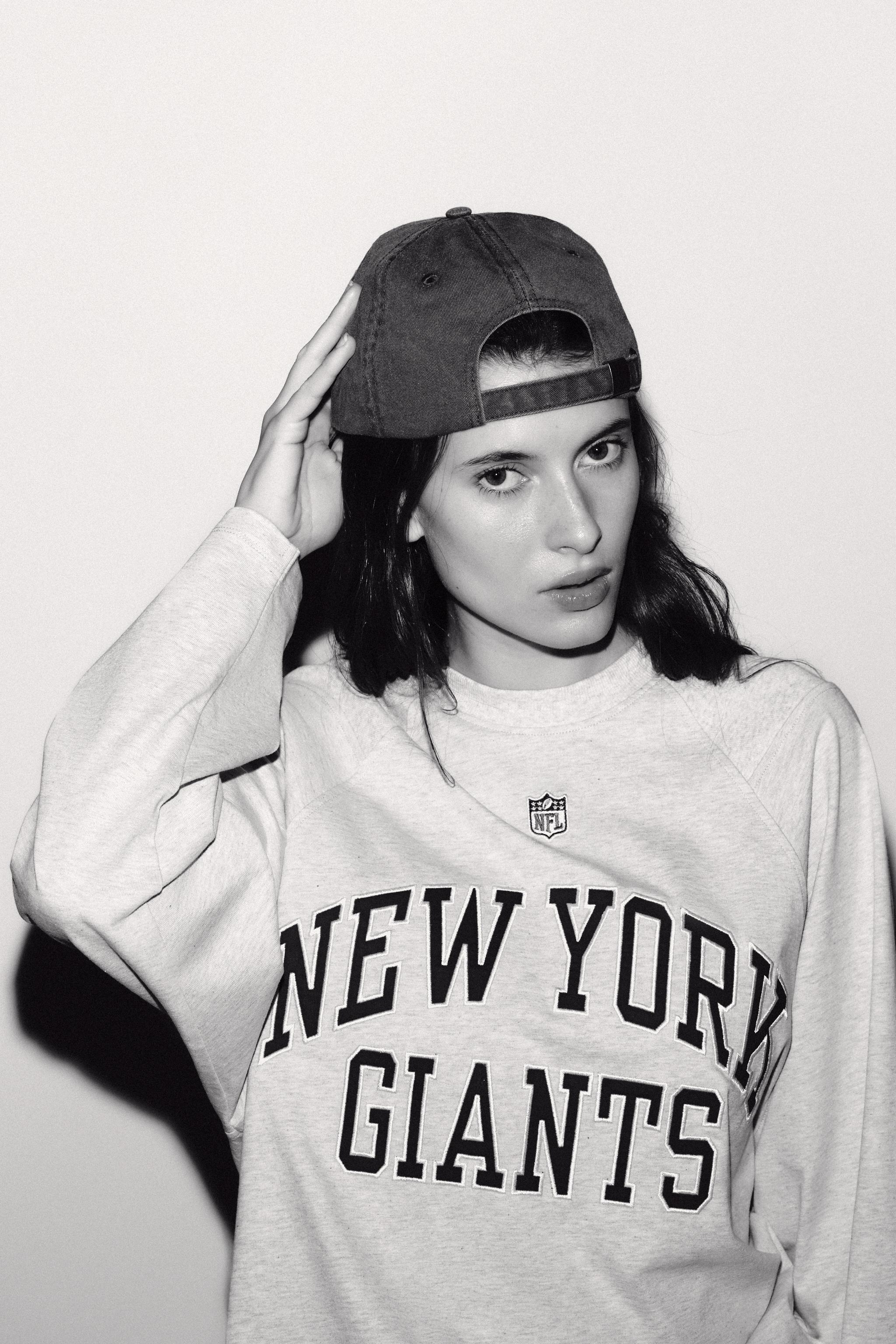 NFLジャイアンツTシャツ - グレーマール | ZARA Japan / 日本