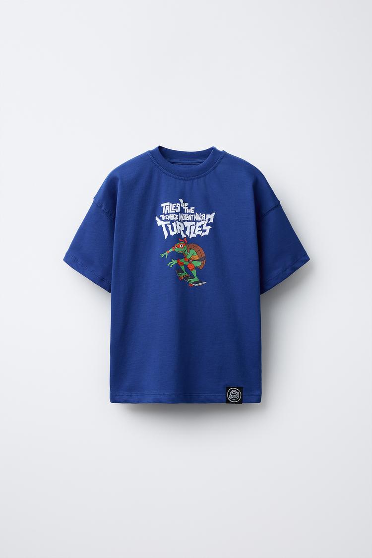 TEENAGE MUTANT NINJA TURTLES © VIACOM PRINTED T-SHIRT