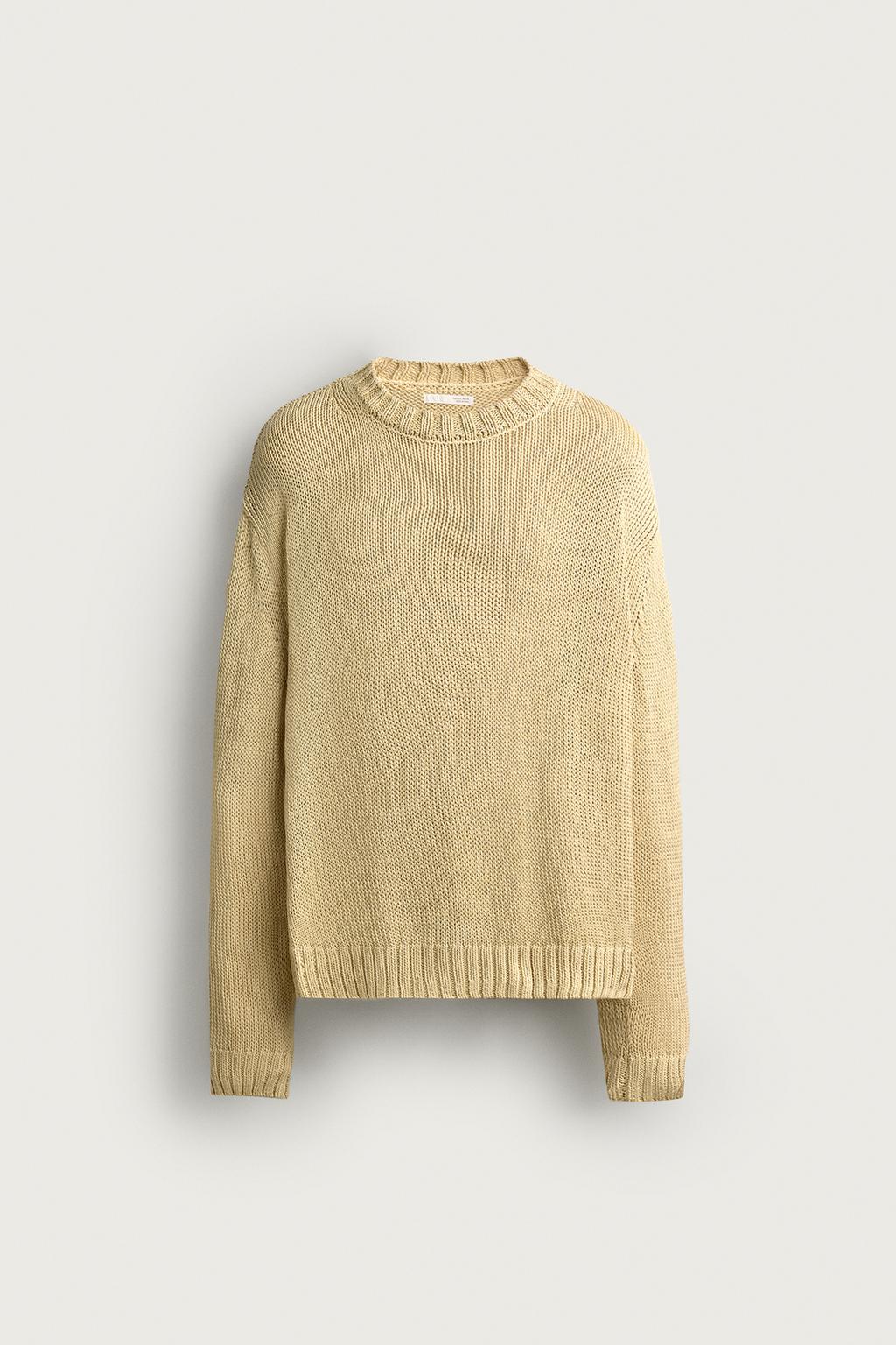 100% MERCERISED COTTON JUMPER