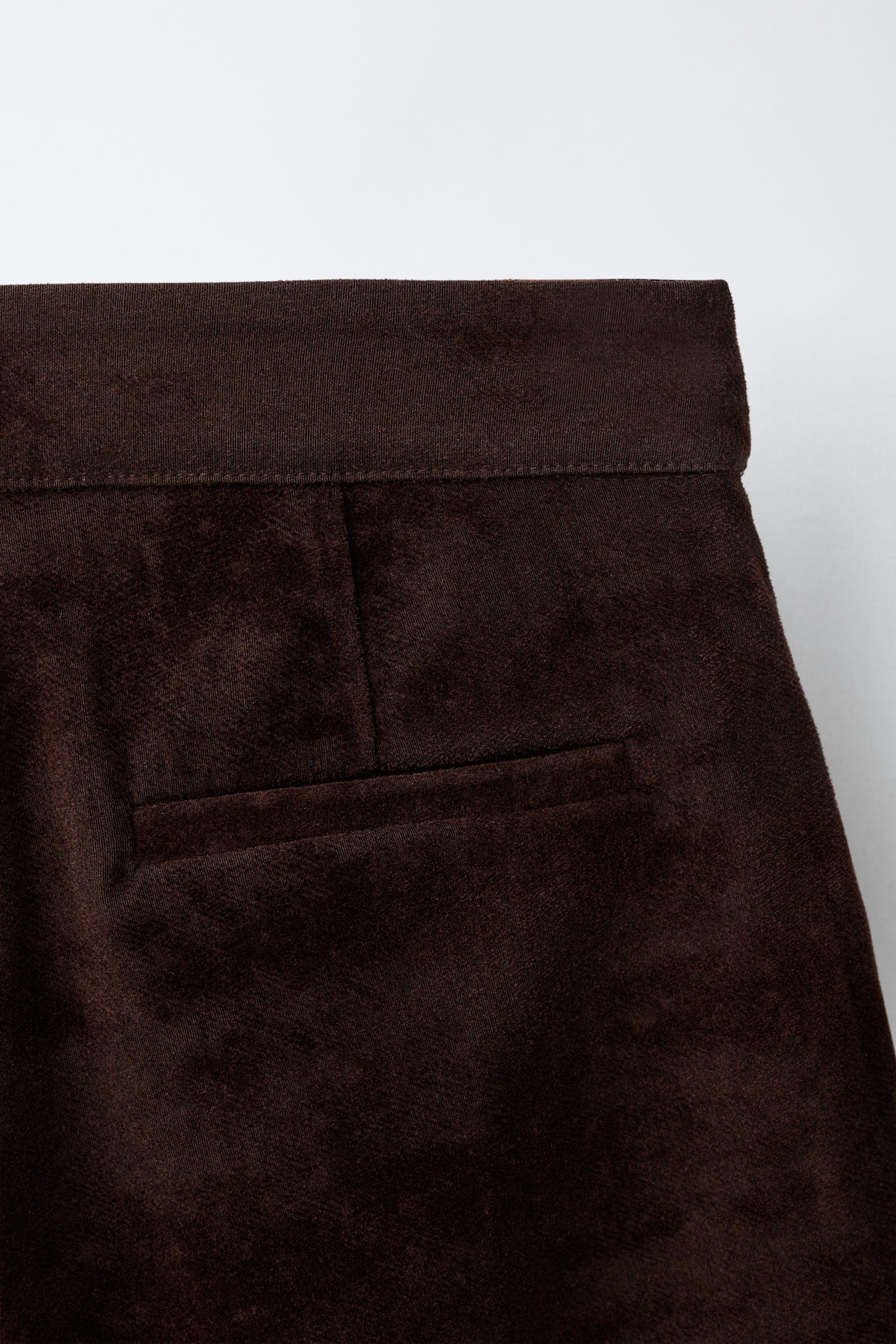 Детские шорты Zara LONG VELVET SHORTS — фото 4