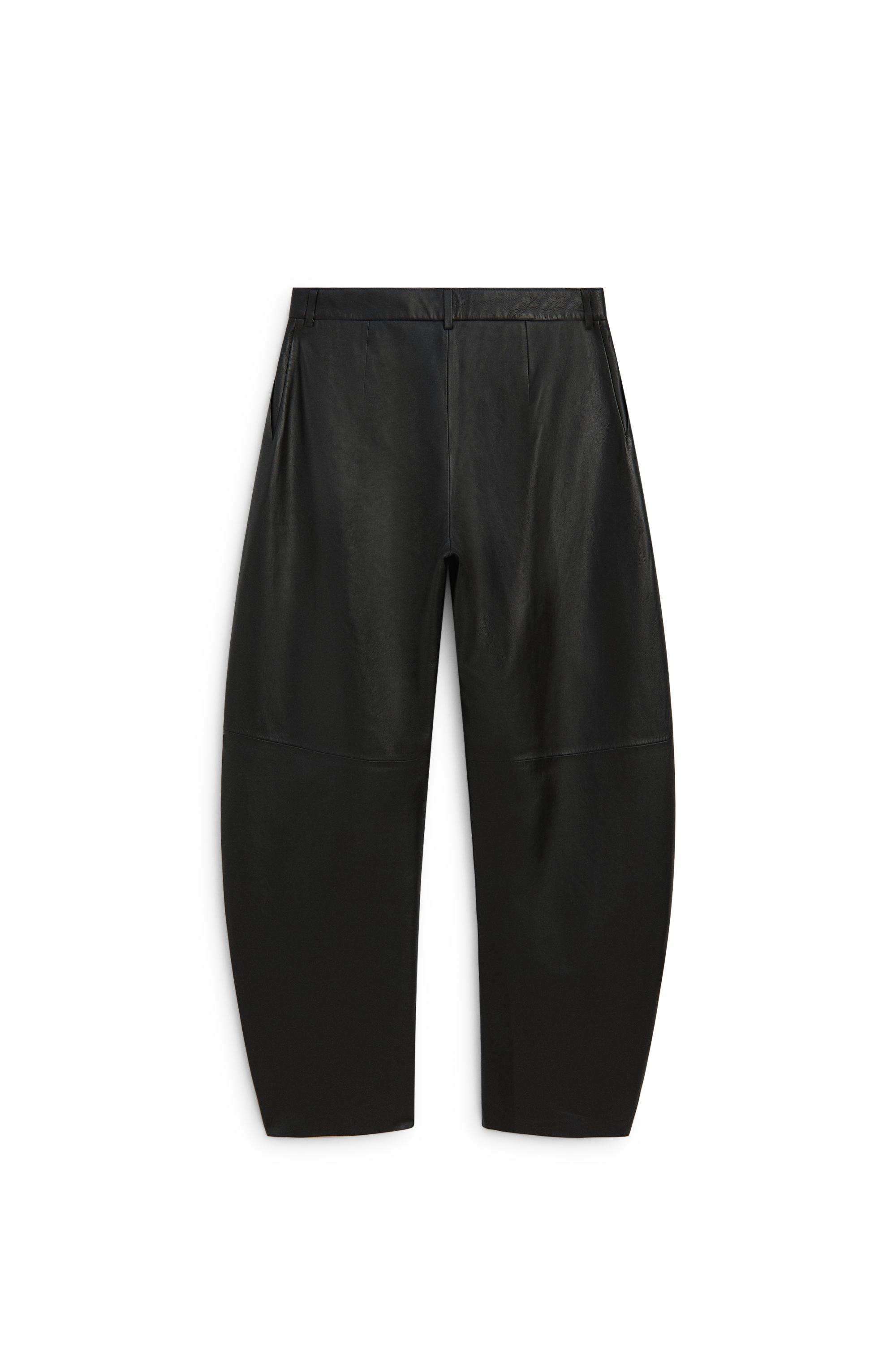 Nappa leather barrel fit pants - LIMITED EDITION