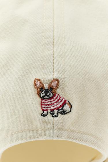 DOG TWILL CAP - Beige by Zara - Image 5