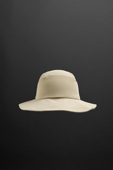 TECHNICAL BUCKET HAT - Oyster-white by Zara - Image 1