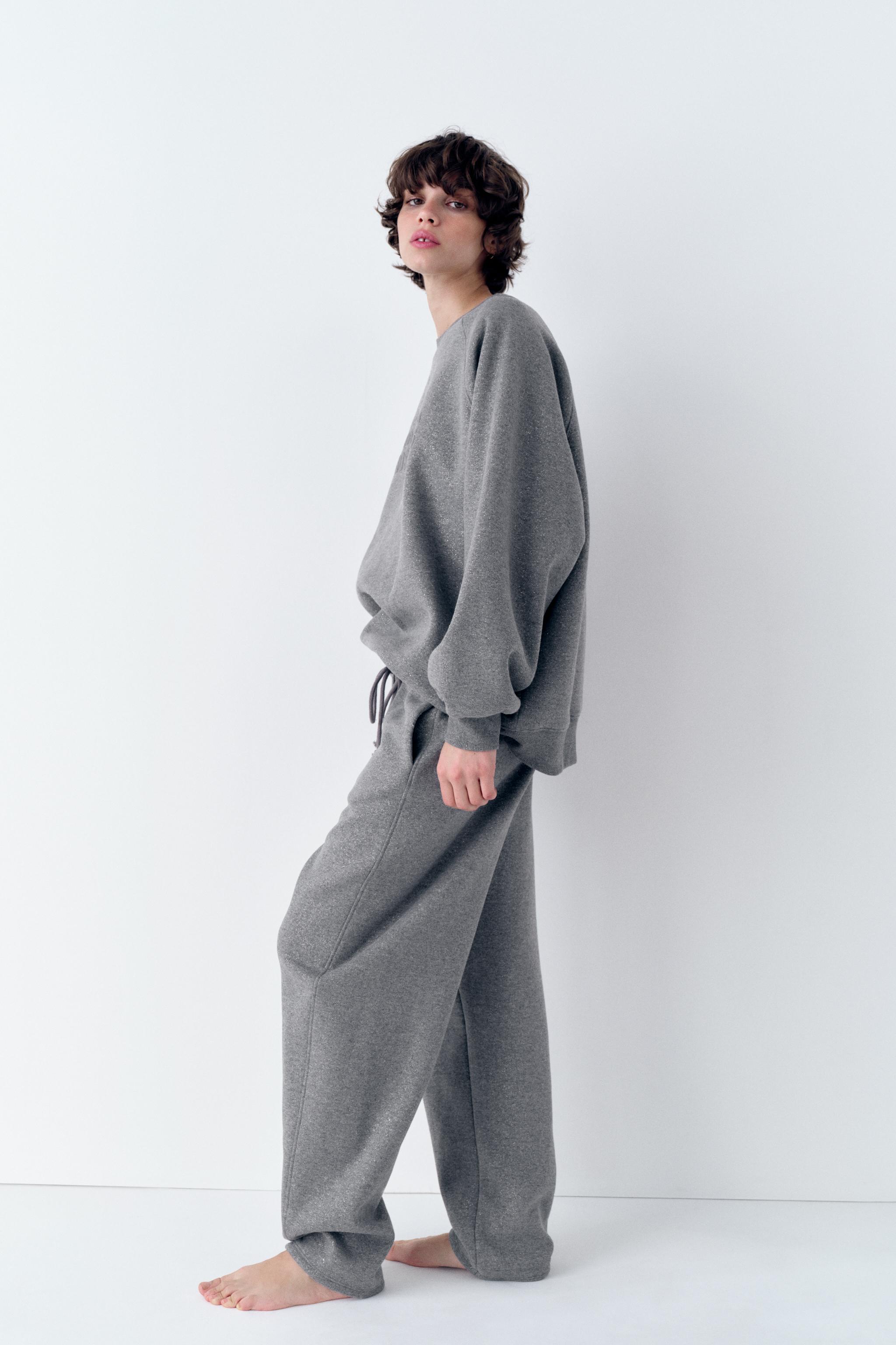 Zara discount grey sweatpants