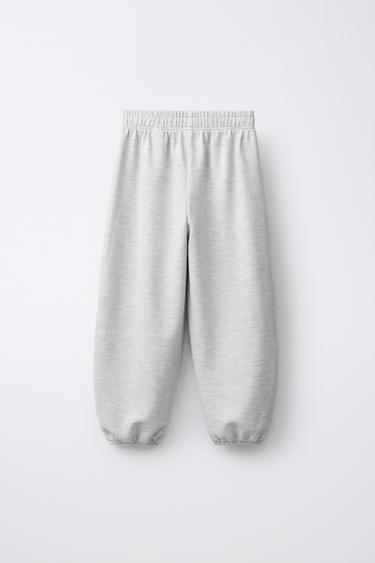 PANTALON DE JOGGING WAFFLE GYM - Gris chiné de Zara - Image 1